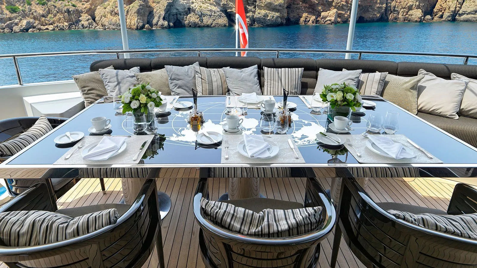 Mega yacht charter with jet ski Monaco