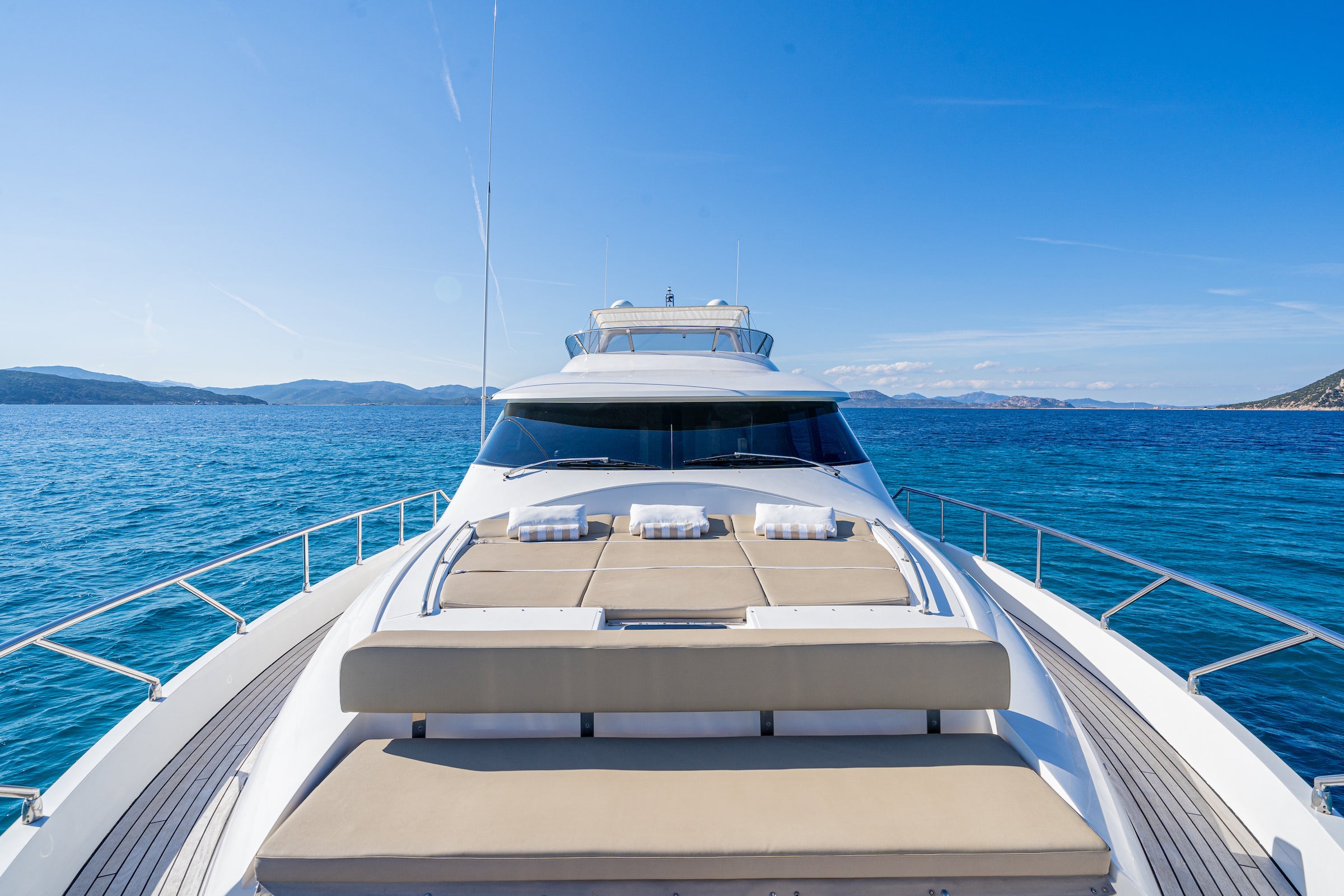 charter yacht rental Italian Riviera