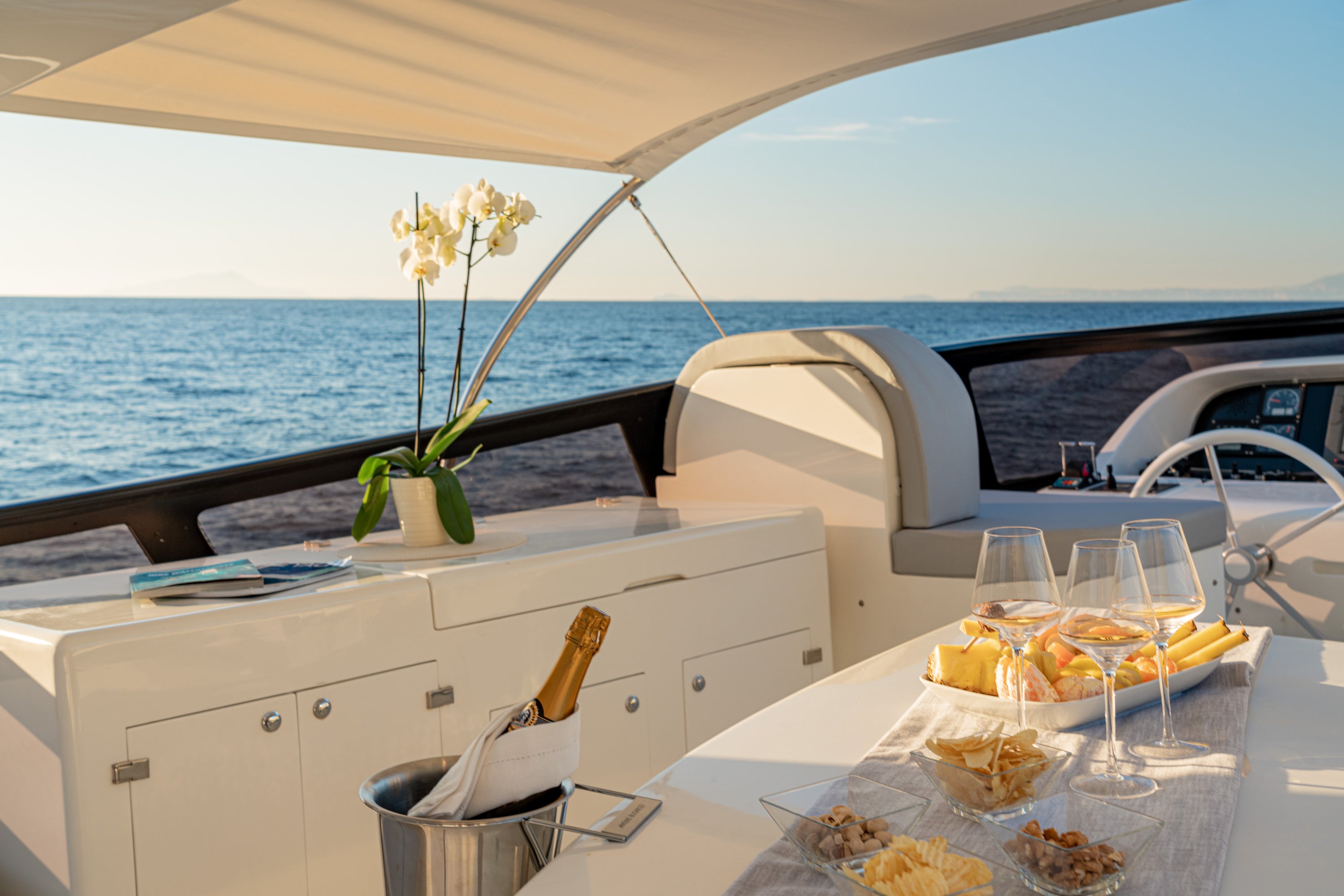charter yacht rental Amalfi Coast
