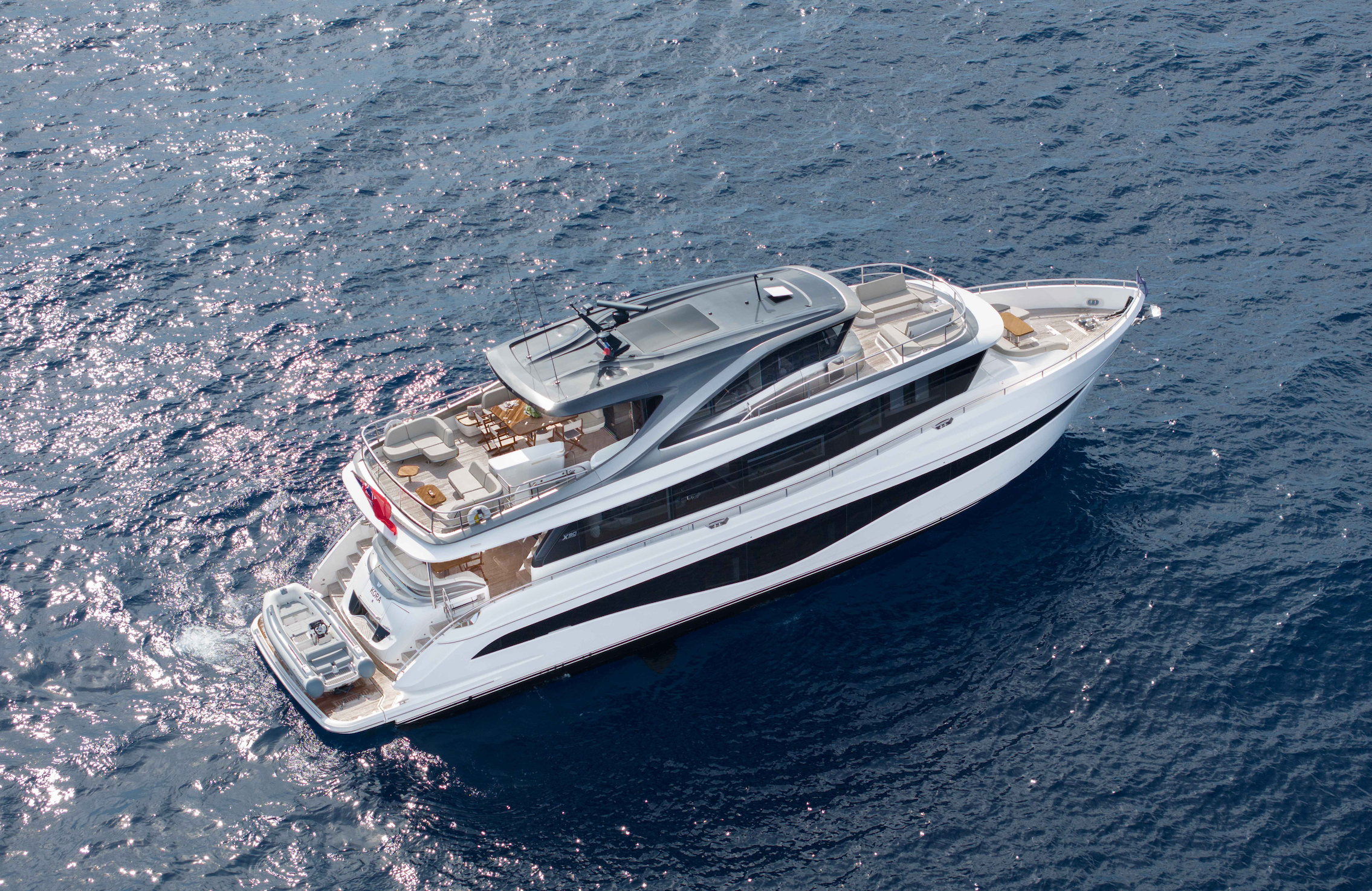 KORA private yacht charter Monaco