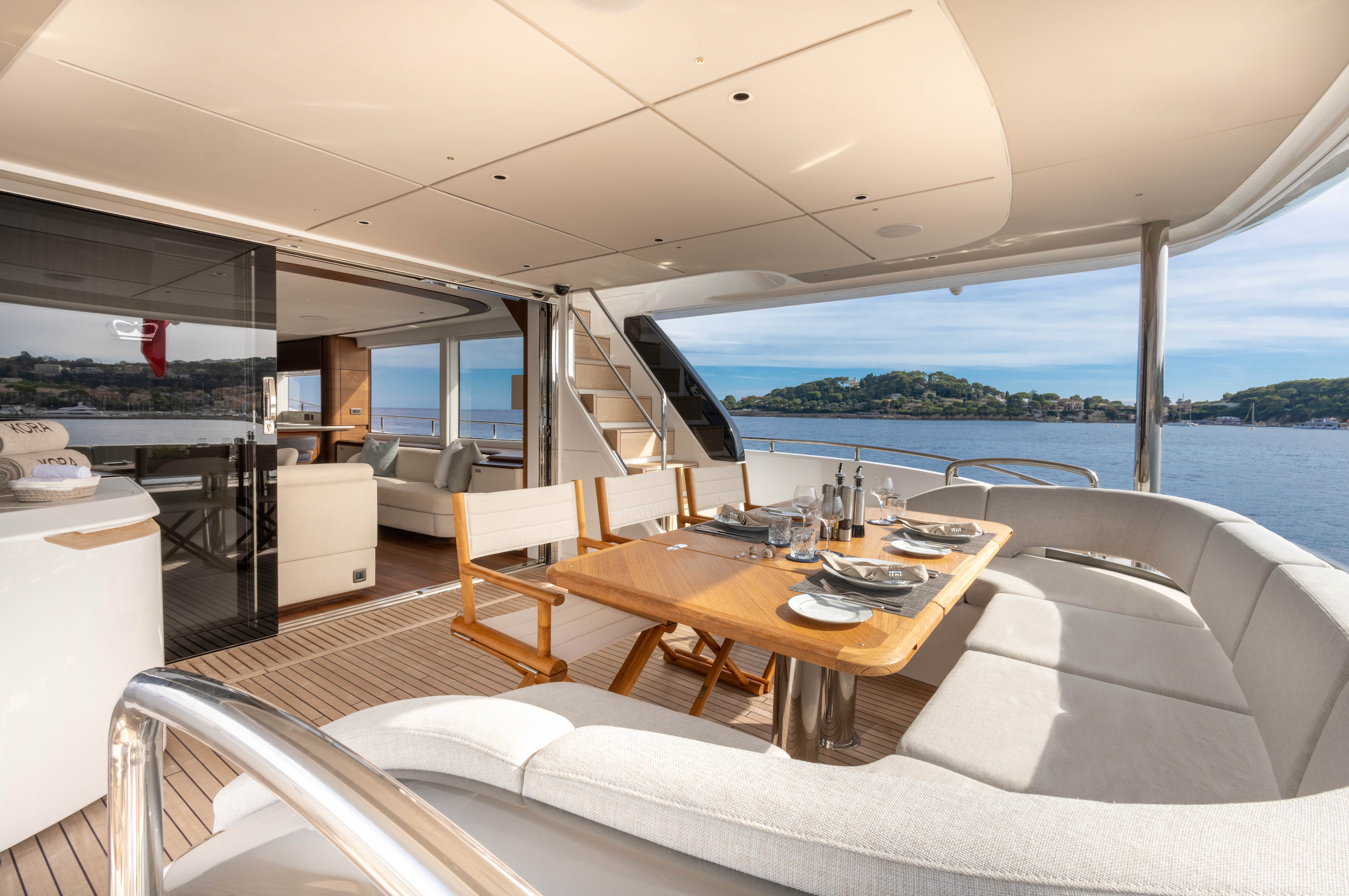 KORA day yacht charters Monaco