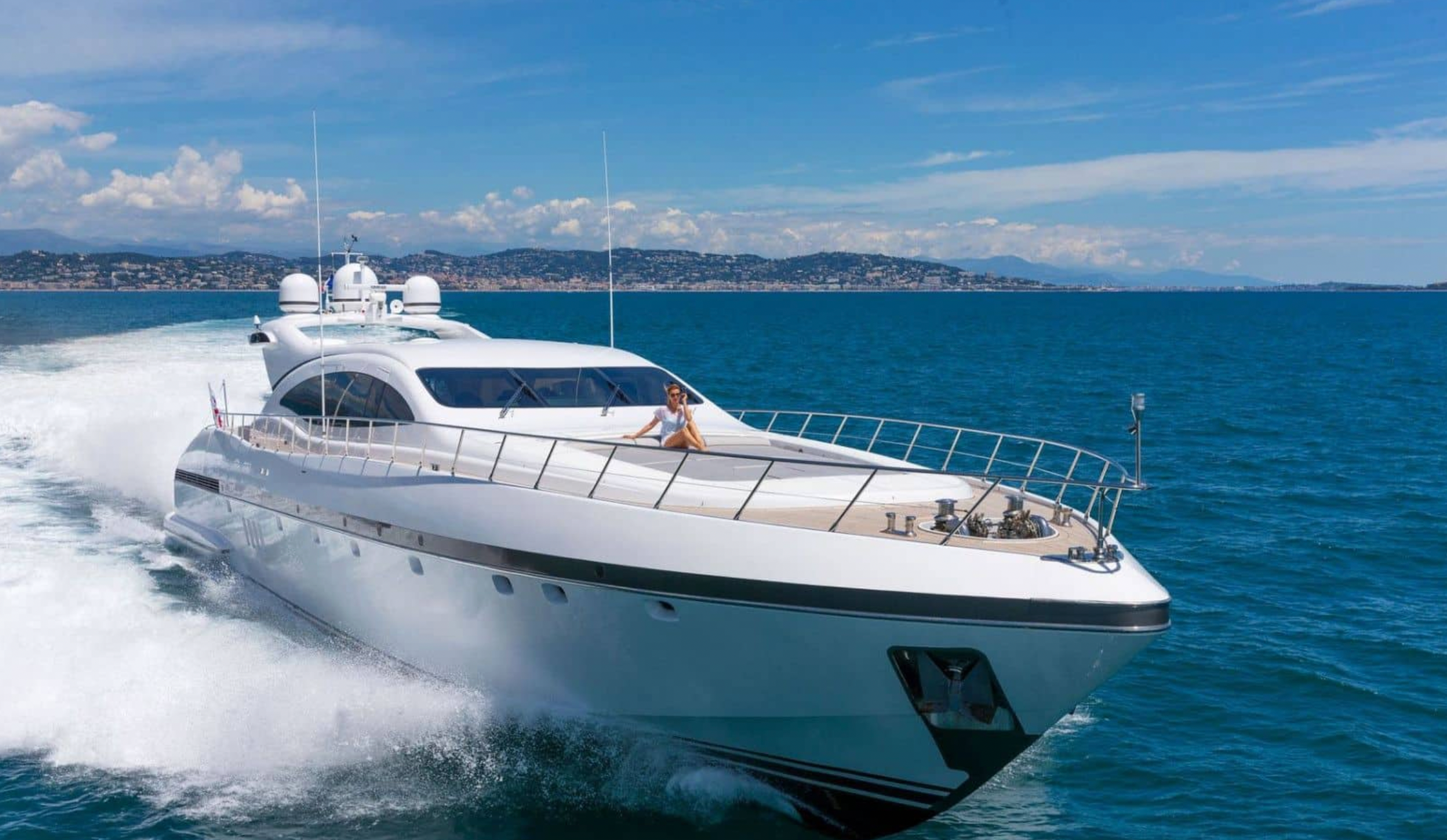 LADY B luxury yacht charter Cannes