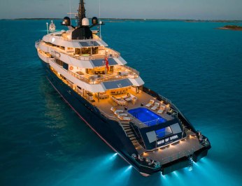 Naples Italy private yacht charter MAN OF STEEL
