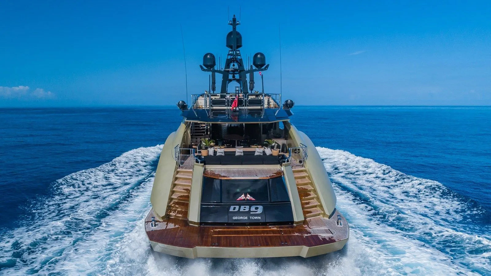 DB9 Mega yacht Charter Cannes