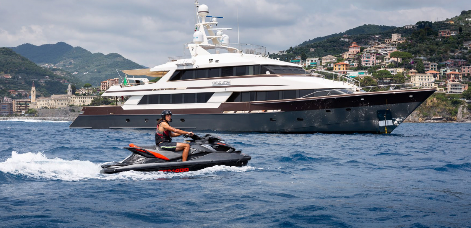 cloud atlas Mega yacht Charter Cannes