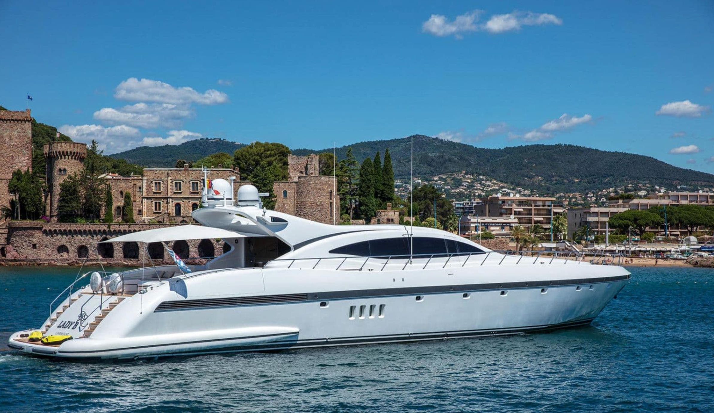 LADY B Mega yacht Charter Cannes