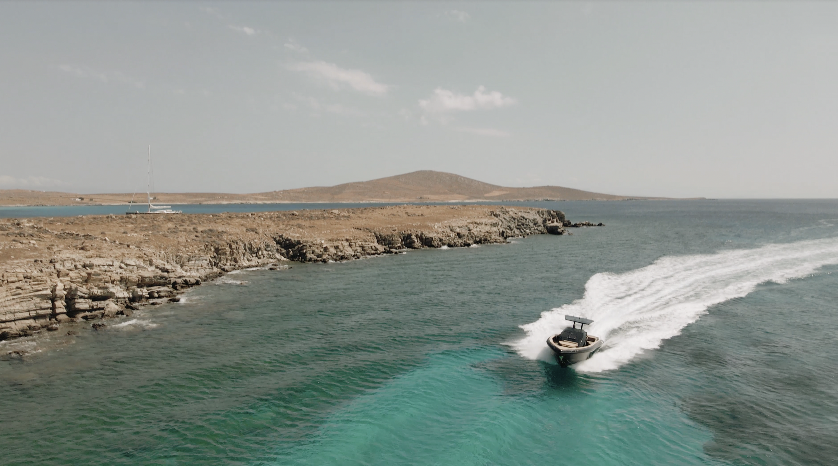 skippered yacht charter Mykonos Greece