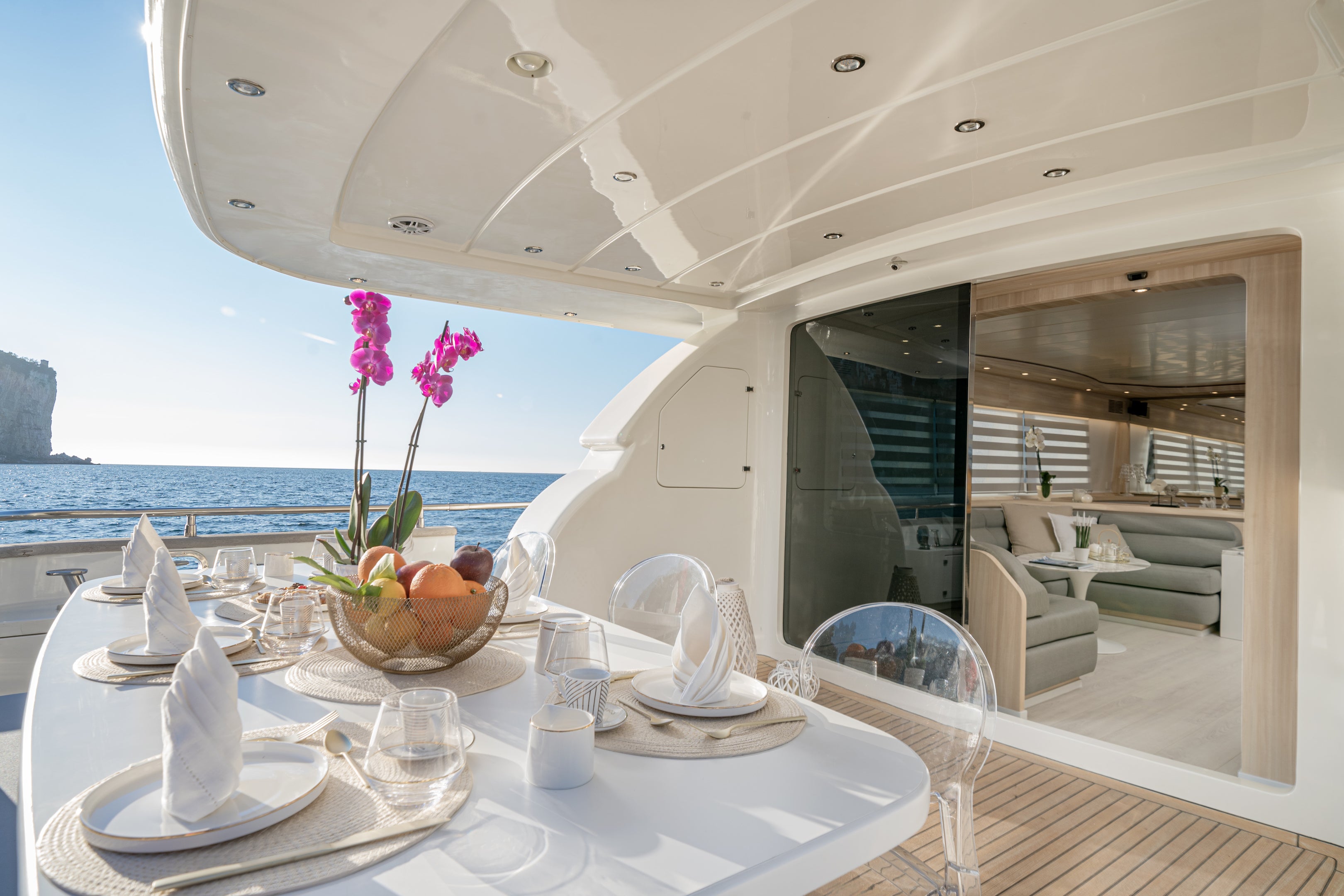 Naples Italy Mega yacht charter with jet ski
