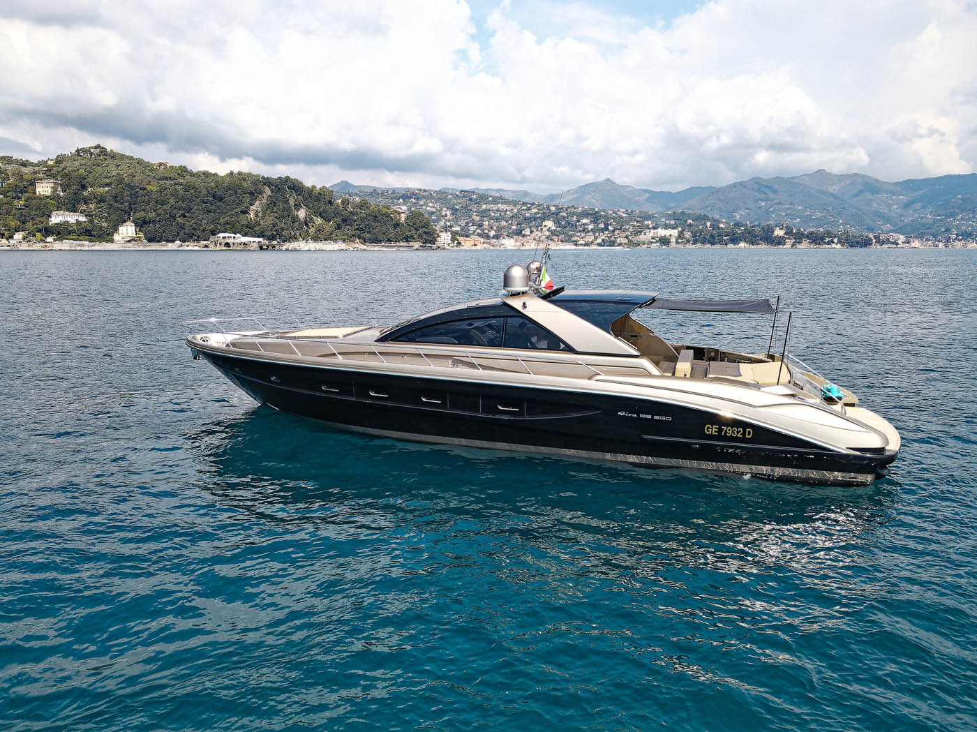 Naples Italy Mega yacht charter with jet ski