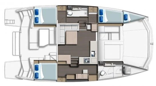 LEOPARD 43 POWER CATAMARAN