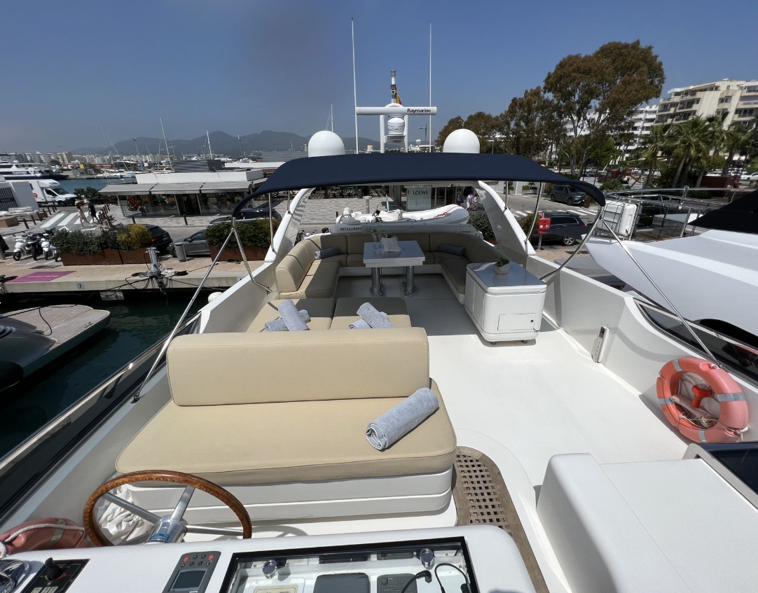 Large yacht charter Ibiza
