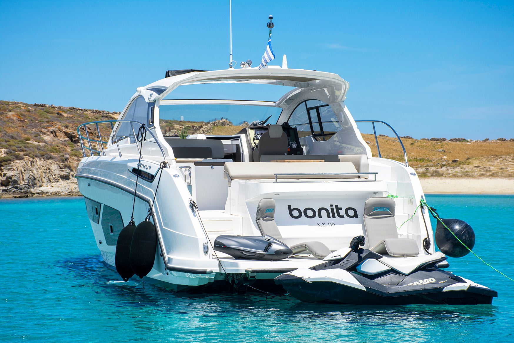 motor yacht charter Greece prices
