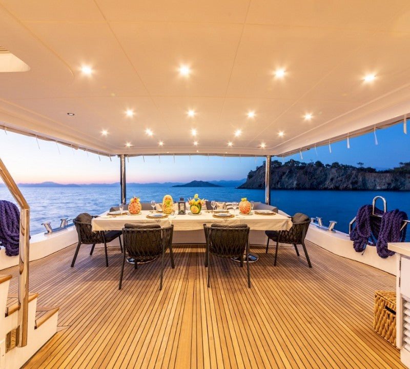 crewed yacht charter turkey