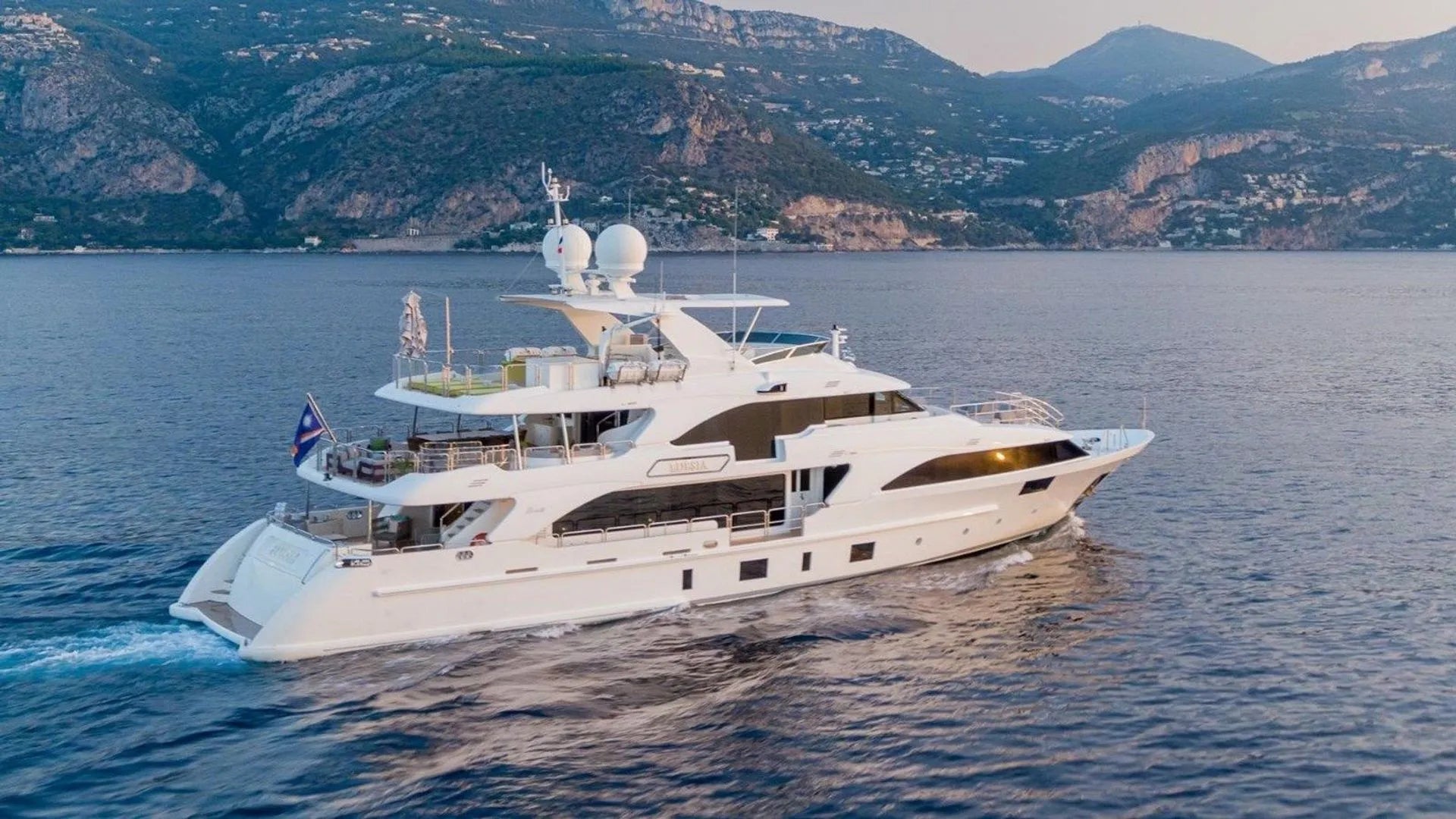 EDESIA Mega yacht Charter St Tropez France