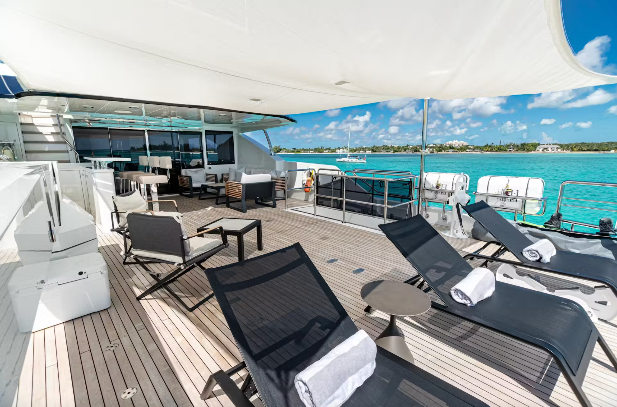 party yacht Charter Caribbean