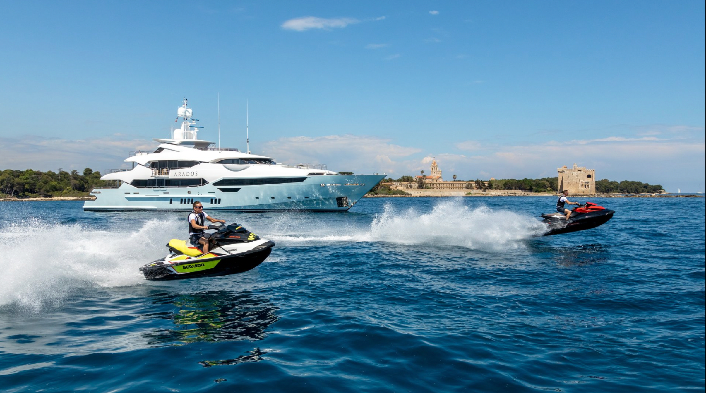 arados Mega yacht Charter Cannes 