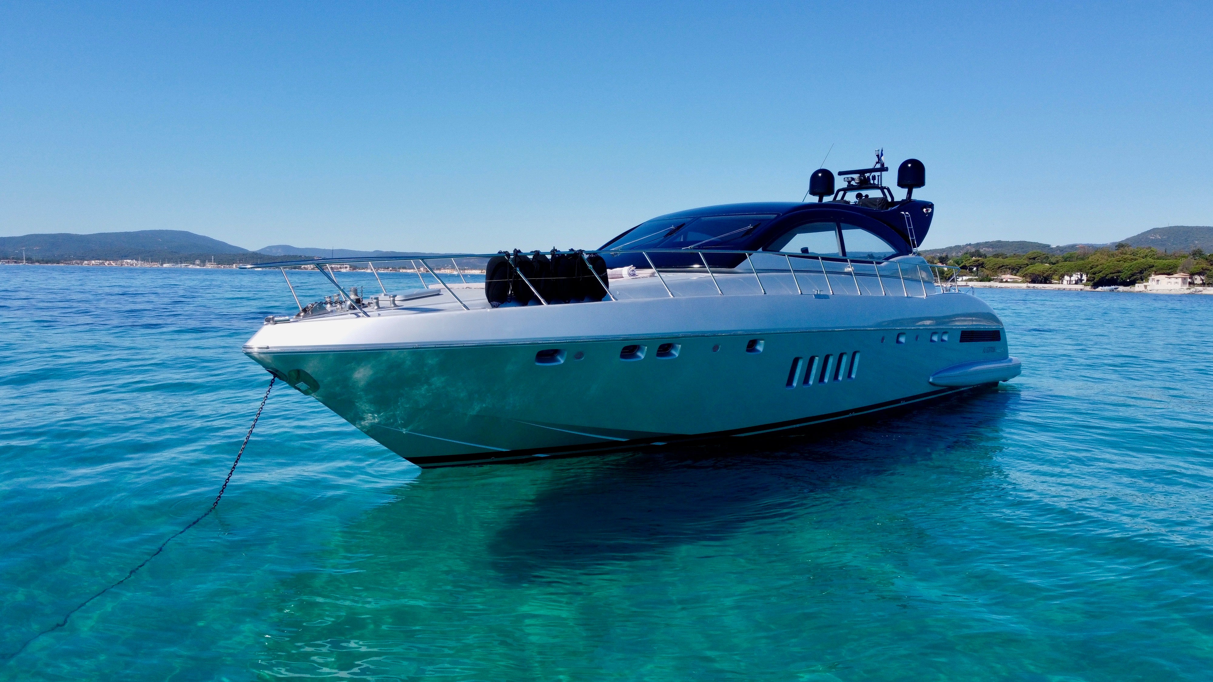 Mega yacht Charter St Tropez France